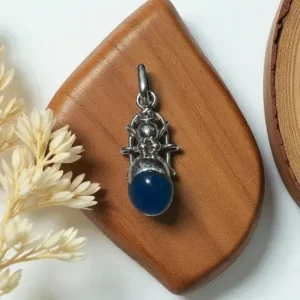 Zilveren hanger Kever