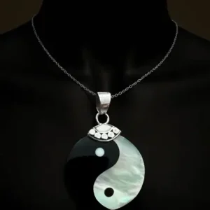 Hanger Yin Yan seashell smal