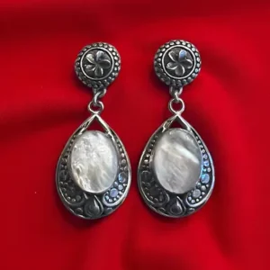 Zilveren oorbellen Rieka