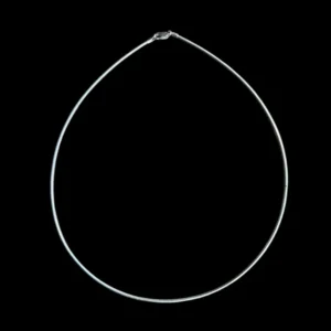 Zilveren kabel ketting Emily