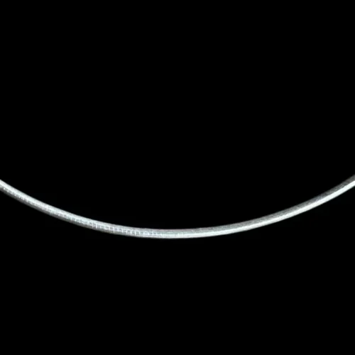 Zilveren kabel ketting Emily