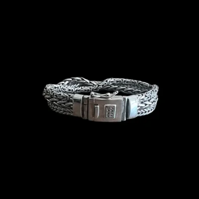 Zilveren dames en heren armband Yura small