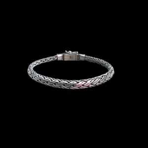 Zilveren dames en heren armband Truth