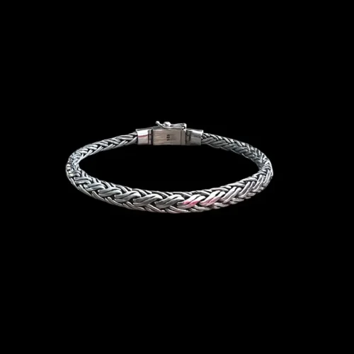 Zilveren dames en heren armband Truth