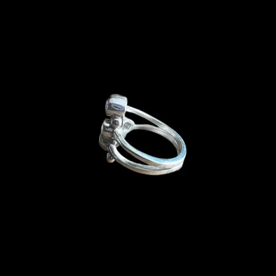 Zilveren dames ring Touch of colours