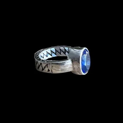 Zilveren dames ring Ujung