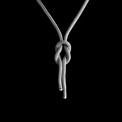 Zilveren ketting Ischa