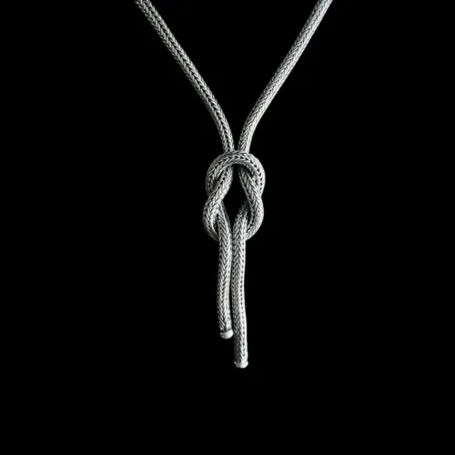 Zilveren ketting Ischa