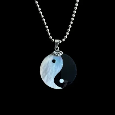 Hanger Yin Yang seashell big