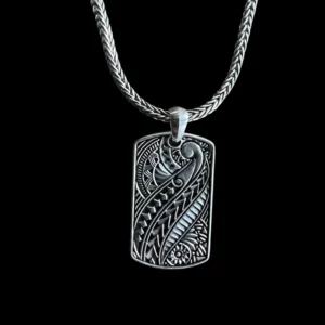 Zilveren hanger Maori limited edition