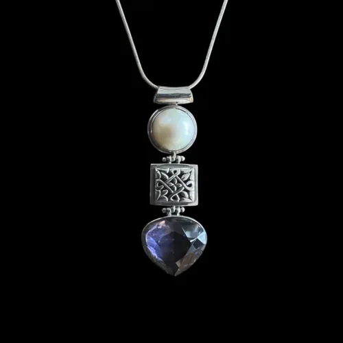 Zilveren hanger Ciska limited edition