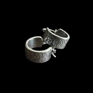 Zilveren oorbellen Nancy