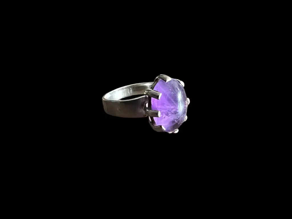 Zilveren dames ring Mayke pink 1 Zilveren dames ring Mayke pink
