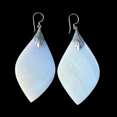 Seashell oorbellen Rebecca