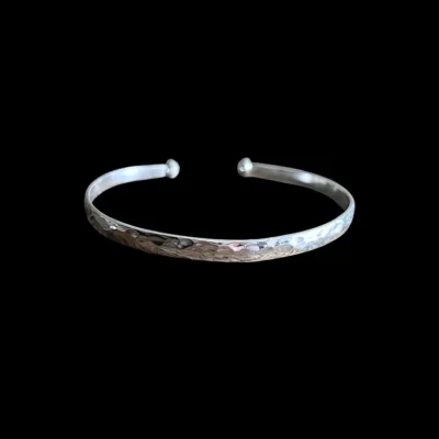 Zilveren dames armband Intention
