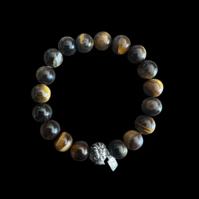 Kralenarmband Tiger eye Barong