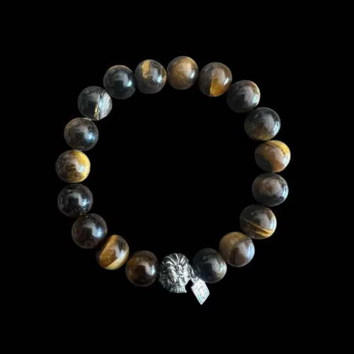 Kralenarmband Tiger eye Barong