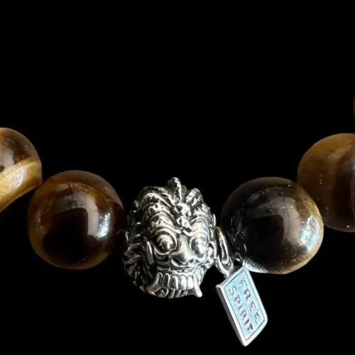 Kralenarmband Tiger eye Barong