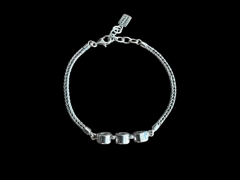 Zilveren dames armband Blue 2 Zilveren dames armband Blue - Afbeelding 2