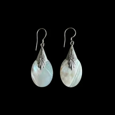 Seashell oorbellen Rubia