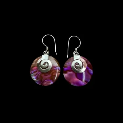 Oorbellen seashell Pinky