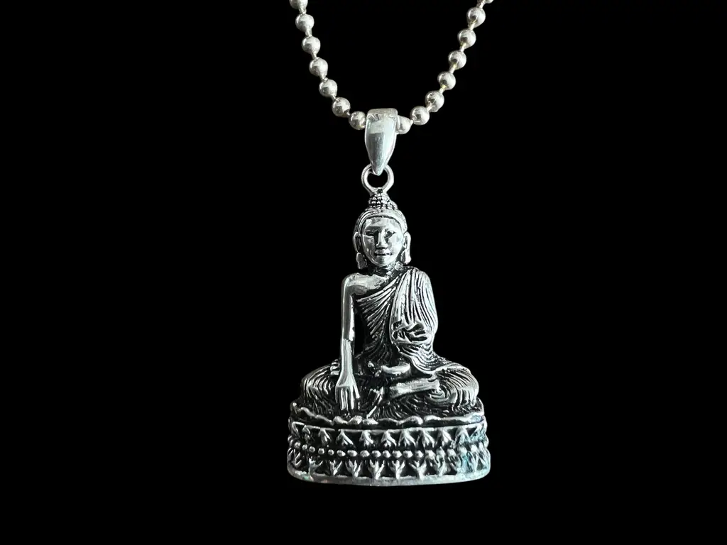Zilveren hanger zen buddha 1 Zilveren hanger zen buddha