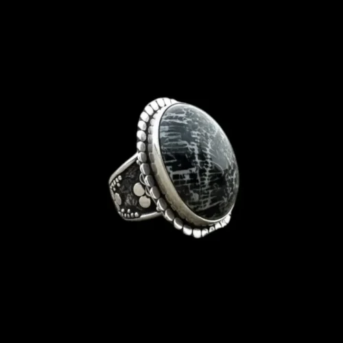 Zilveren dames ring Lis