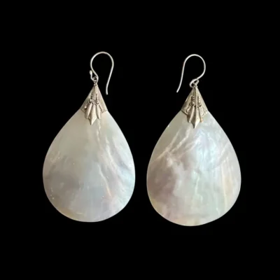 Seashell oorbellen Hear the sea