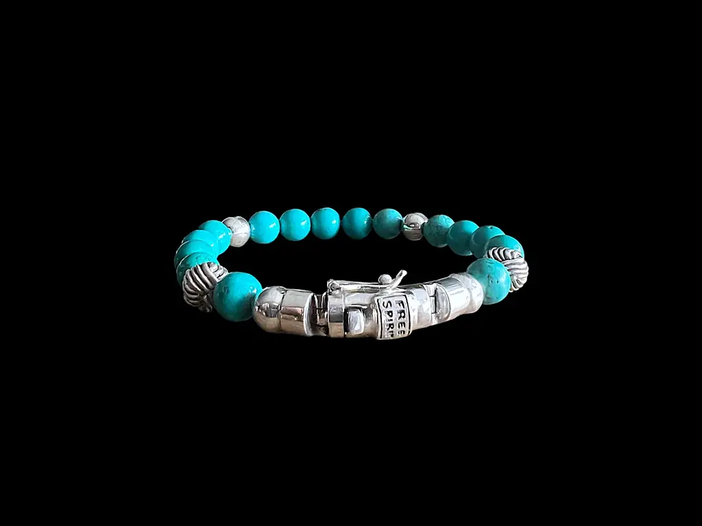 Kralen armband Nilo blue 1 Kralen armband Nilo blue