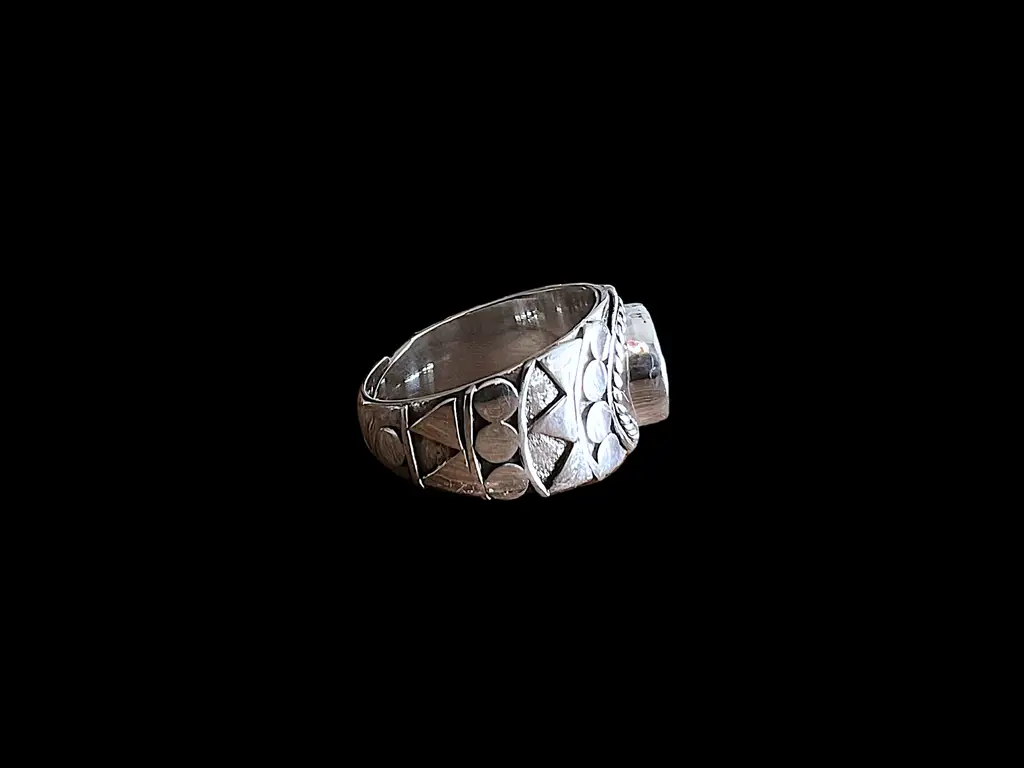 Zilveren dames ring Blue ocean 3 Zilveren dames ring Blue ocean - Afbeelding 3