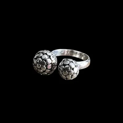 Zilveren dames ring Arina