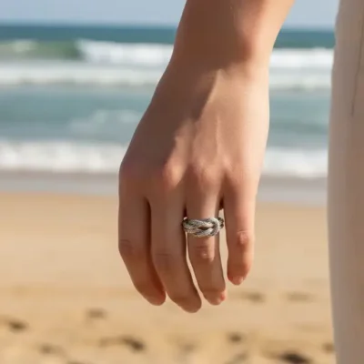 Zilveren dames ring Ischa