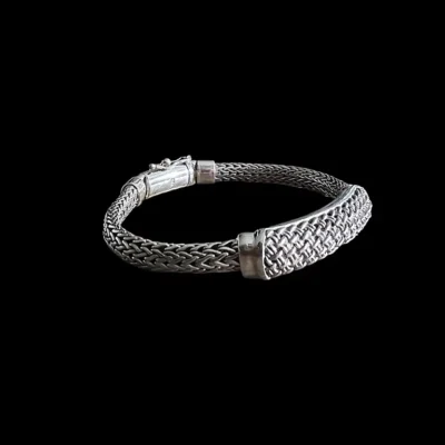 Zilveren dames armband Rila big