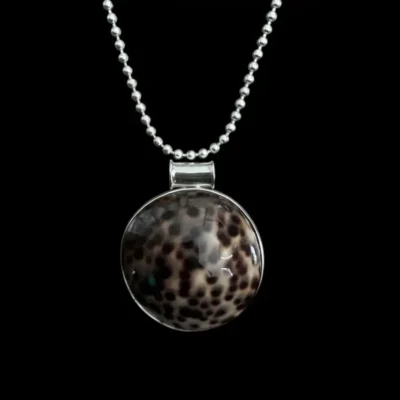 Hanger Leopard rond large