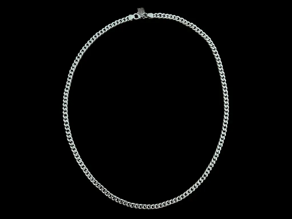 Zilveren ketting Nikos 2 Zilveren schakel ketting