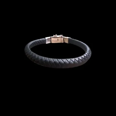 Lederen armband Strong smal