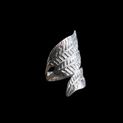 Zilveren dames ring Daun