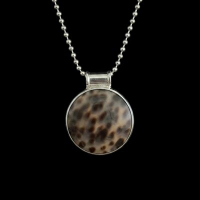 Hanger Leopard rond medium