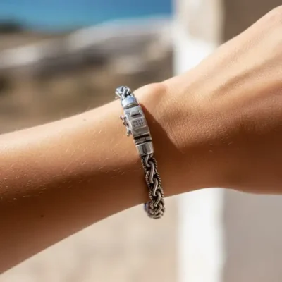 Zilveren dames en heren armband Endless