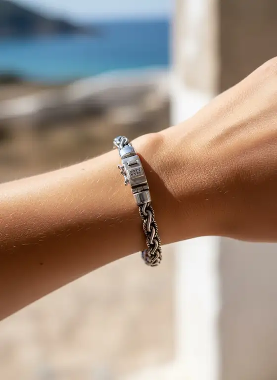 Zilveren dames en heren armband Endless 2 Zilveren dames en heren armband Endless - Afbeelding 2