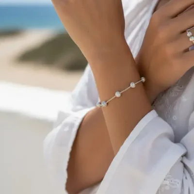 Zilveren dames armband Louise 2