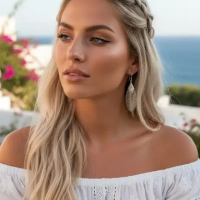 Oorbellen Frangipani