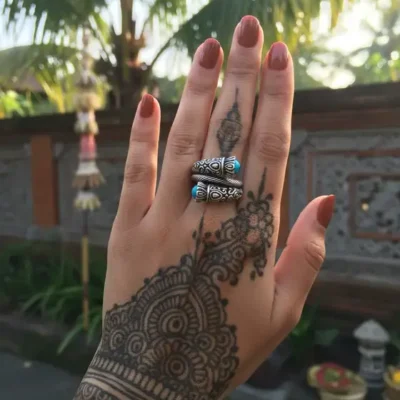 Zilveren dames ring Rowiena blue
