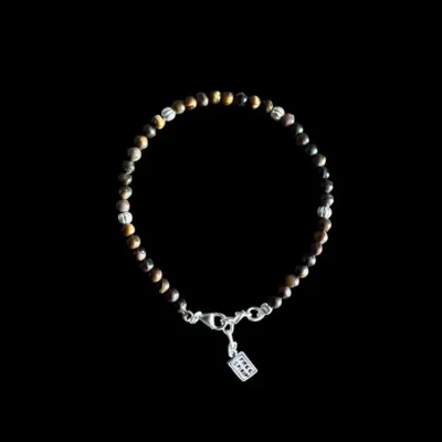 Armband met tiger eye stenen