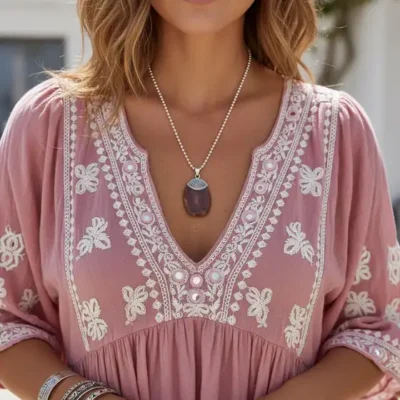 Hanger Aruna van seashell bruin
