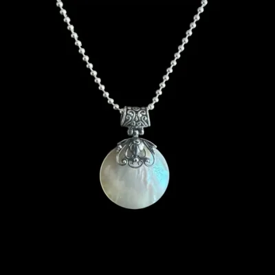 Hanger Mariska van witte seashell