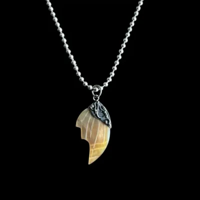 Hanger van witte seashell Hanger Maartje