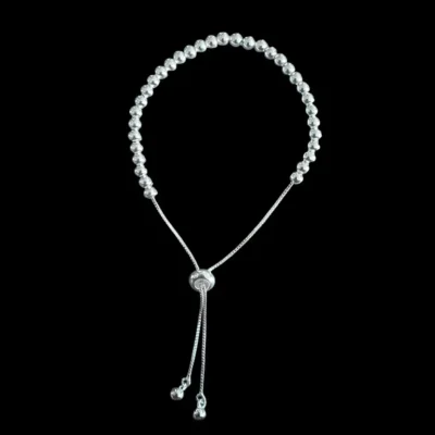 Zilveren dames armband Toto